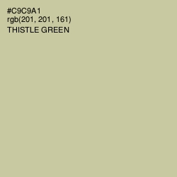 #C9C9A1 - Thistle Green Color Image